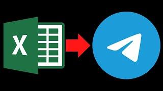 How To Post Excel Tables to Telegram - Formatted