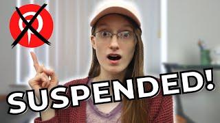 My PINTEREST Account Was SUSPENDED! // How to Avoid Getting Marked as Spam on Pinterest