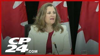 Freeland responds to PHO error on carbon tax calculation