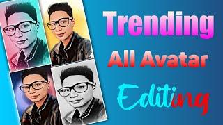 Lensa ai avatar free || how to edit viral instagram ai avatar trend photo free || ai avatar app free