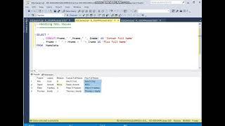 Learn SQL-Server Function| SQL-Server String Function | CONCAT Function