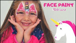 Unicorn FACE PAINT tutorial | TRUCCABIMBI