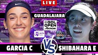 LIVE: GARCIA C VS SHIBAHARA E • GDL OPEN 2024 #groupstage #final  #tennis #gdlopen