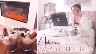 A COSY AUTUMN DAY IN THE LIFE | SPEND THE DAY WITH ME BAKING, SHOPPING & YUMMY HOT CHOCOLATES
