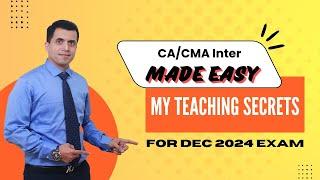 Recorded Lectures for CA/CMA inter Your Path to Success | CMA Vipul Shah Sir