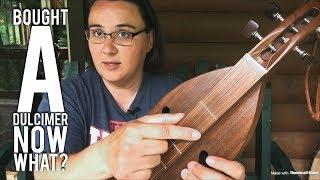 Intro to mountain dulcimer, tuning, strumming, first song! #mountaindulcimer