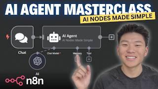 n8n AI Agent Masterclass | AI Nodes Made Simple