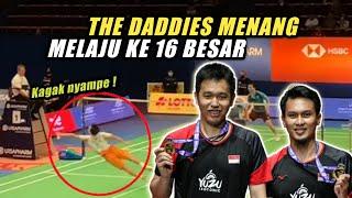 HASIL HYLO OPEN 2021, THE DADDIES BUNGKAM WAKIL JEPANG  DENGAN MENANG STRAIGHT GAME