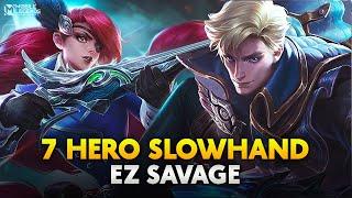 7 HERO PALING GAMPANG SAVAGE SEASON 20 | Mobile Legends