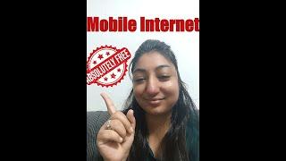 WORKING! Internet without mobile data available for FREE! Android Simple Easy Quick! 2022