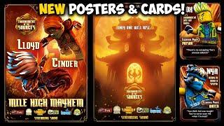 12 NEW Ninjago Dragons Rising Season 2 Part 2 POSTERS & CARDS Revealed! 