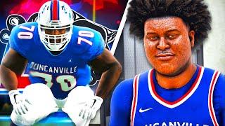 How This 400 POUND Football Star Became A HOOPER! (FULL MOVIE)
