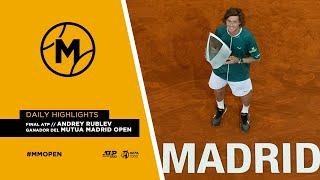 Final ATP Día 14 // Andrey Rublev Ganador del MUTUA MADRID OPEN 2024