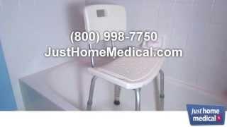 Just Home Medical: Invacare CareGuard Tool-Free Shower Chair