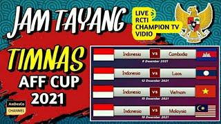 Jadwal TIMNAS INDONESIA di PIALA AFF 2021, jam tayang Piala AFF 2020.