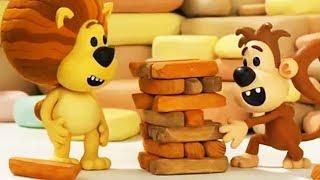 Raa Raa The Noisy Lion | Ooo Ooo's Wriggly Jiggly Game | Full Episodes | Cartoon For Kids