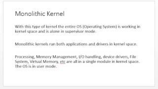 What is a Kernel