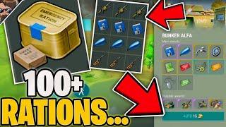 SPEND 100+ RATIONS IN BUNKER ALFA! (YOU WILL SHOCKED...) IN LDOE | Last Day on Earth: Survival