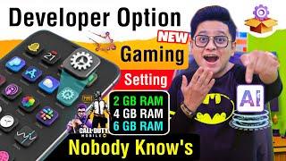 Best Developer Option Setting For Gaming | Increase Gaming Performance | CPU Optimization for Gaming