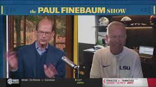 LSU Football Head Coach Brian Kelly on The Paul Finebaum Show (Dec. 2, 2024)