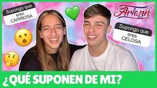 REACCIONANDO a lo que SUPONEN DE MI  | ¿SOY GAY? |  Ariann y César