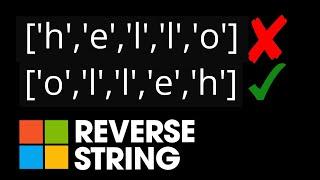 Reverse String - 344. LeetCode - Java