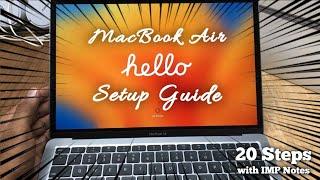 How to setup a New macOS | Macbook Air Setup Step by Step