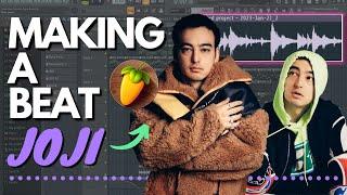 Making a SAD JOJI TYPE BEAT in FL STUDIO [Lofi Tutorial]