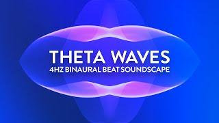 Theta Waves | 4Hz Binaural Beats | Deep REM Sleep, Increase Creative Flow  432Hz [8 Hours]