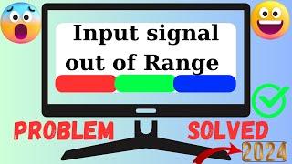 Input signal out of range | change setting to 1680x1050-60Hz | window 8.1 problem