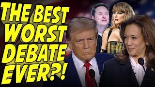 The Debate Was Pure Insanity & Elon's VERY Creepy Swift Attack!!