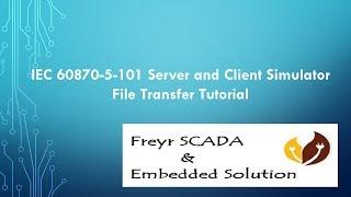 IEC 60870-5-101 Protocol Server and Client Simulator - File Transfer, directory commands,