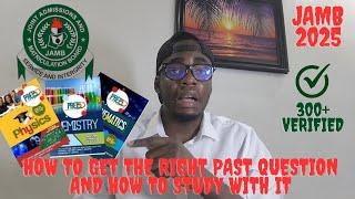 How to study with past question effectively/Score high in JAMB 2025