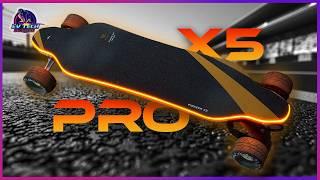 Wowgo Pioneer X5 PRO Review - Enclosed Belt Drive, Blood Orange LEDs, CNC Trucks. Massive Giveaway!