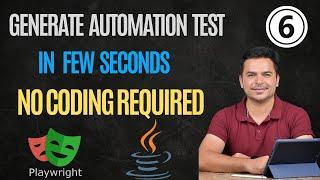 How To Record And Playback In Playwright Using Codegen With Java  | Playwright Java Tutorial