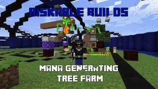 Riskable Builds: Botania Mana-Generating Tree Farm (Simple and Easy!)