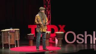 Drum Circles, Integrating Self and CommUninty | Robin Cardell | TEDxOshkosh