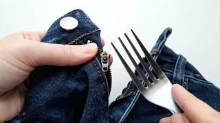 Tailors Don't Want You To Know This Secret! Fix Any Zipper in 2 Minutes