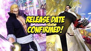 NEW GARP AND RAYLEIGH GAMEPLAY! HARDEST STAGE AND RELEASE DATE!  ONE PIECE PIRATE WARRIORS 4 DLC
