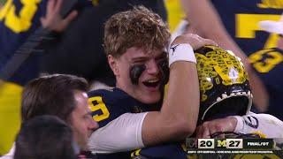 MICHIGAN BEATS ALABAMA IN OT & ARE HEADED TO THE NATIONAL CHAMPIONSHIP  | ESPN College Football