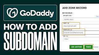 How To Add Subdomain On GoDaddy 2024 (Step by Step)