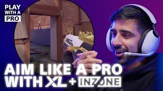 VALORANT AIMING TIPS | PLAY WITH A PRO | PRESENTED BY SONY INZONE​