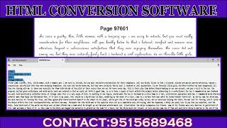 Image to Notepad Html Conversion Software | Convert Image to Notepad Html Software | HTML Converter