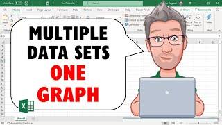 How to Add MULTIPLE Sets of Data to ONE GRAPH in Excel