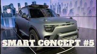 Smart Concept #5 Concept: SUV mit 800-Volt-System und 100 kWh großen Akku!