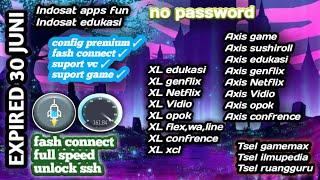 UPDATE CONFIG HTTP INJEKTOR PREMIUM ALL OPERATOR AXIS - XL - TELKOMSEL - INDOSAT  FULL SPEED!!