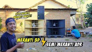 MERANTI OR SEMI !! Pembuktian Bahan box speaker yang bagus || CLA 3D