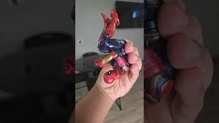 Iron Spider swinging (stop motion)