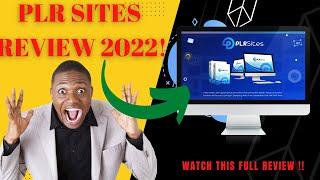 Plr Sites Review 2022 || SOFTWARE REVIEW !!