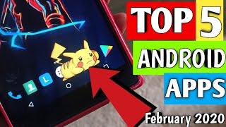 Top 5 Best Android Apps || February 2020 || Sahil Ajmeri ||